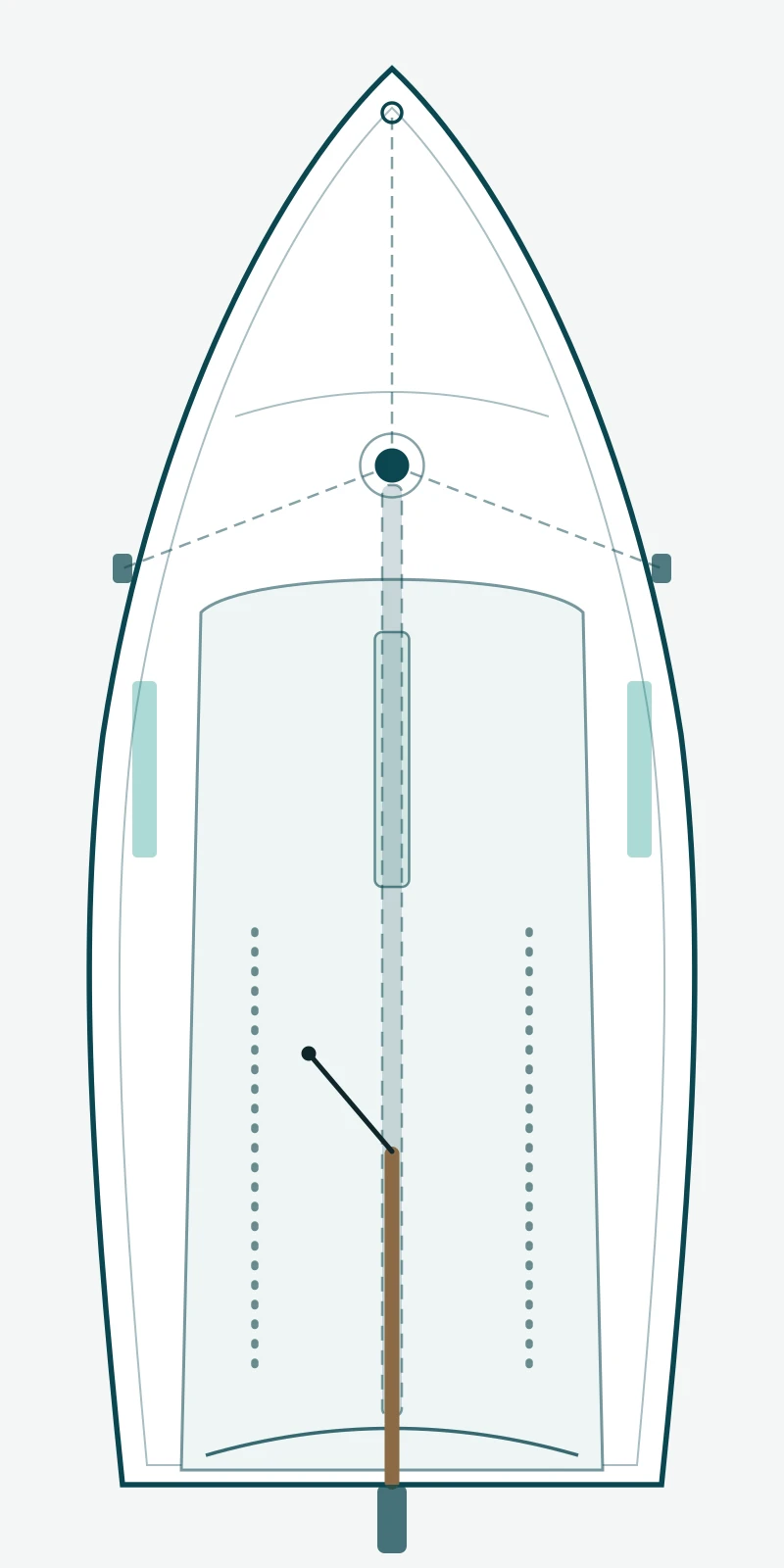 Melges 15 deck layout