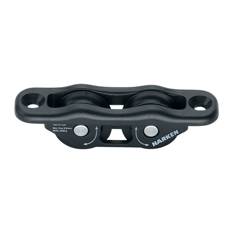 Harken 1201 30mm Protexit Double Through Deck Block