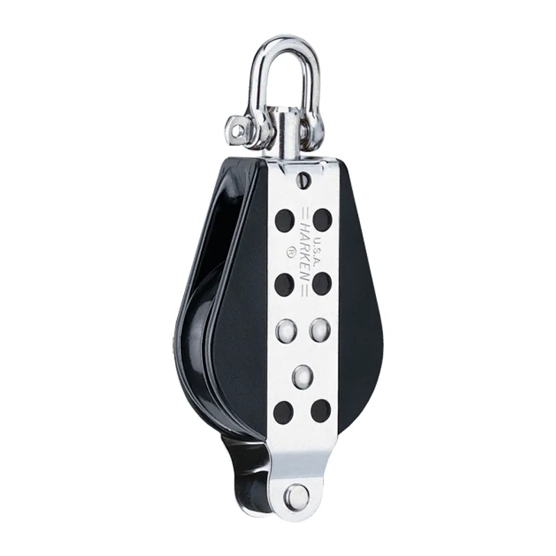 Harken 1541 3.00" Single Midrange Block with Becket