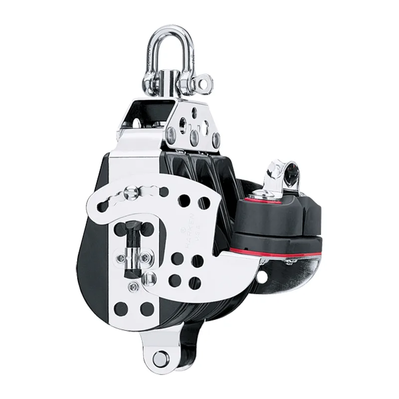 Harken 1556 3.00" Midrange Triple with Hex Cam Cleat and Becket