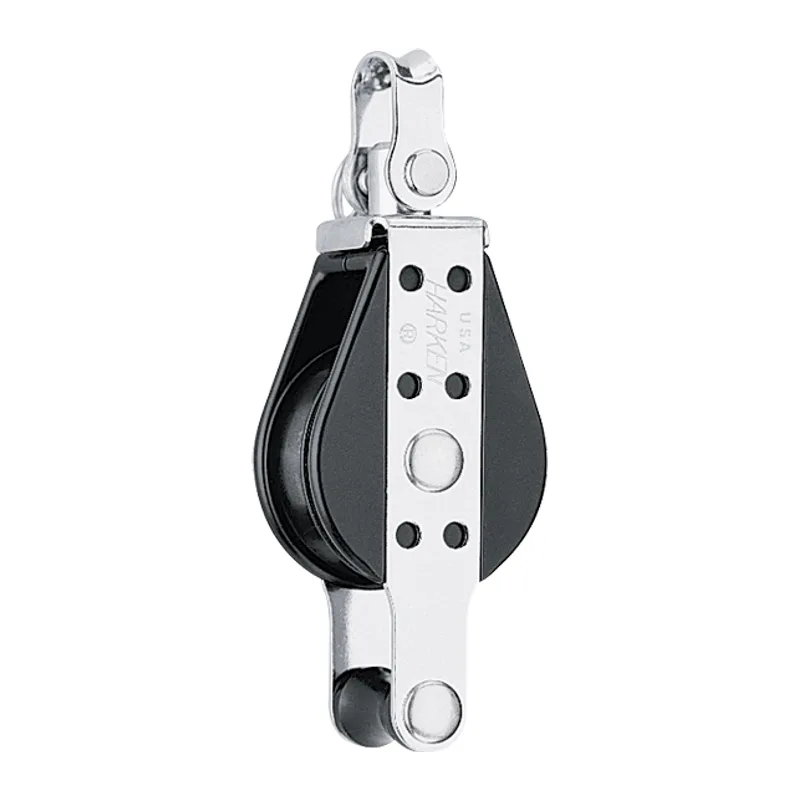 Harken 169 Single Big Bullet Swivel Block with Becket