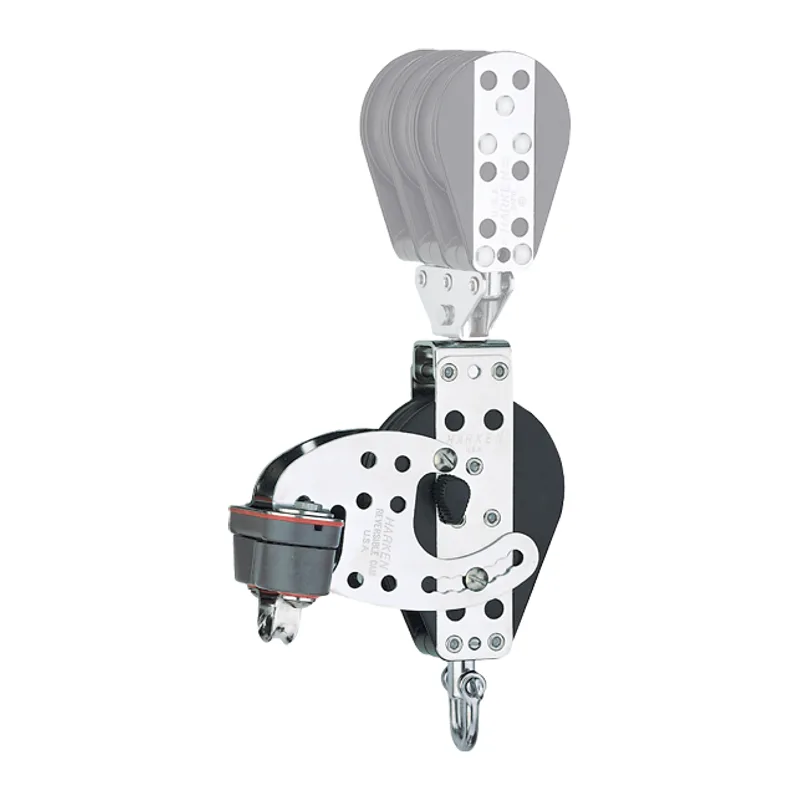 Harken 170 3.00" Hexa-Cat Base with Adjustable Cam Cleat