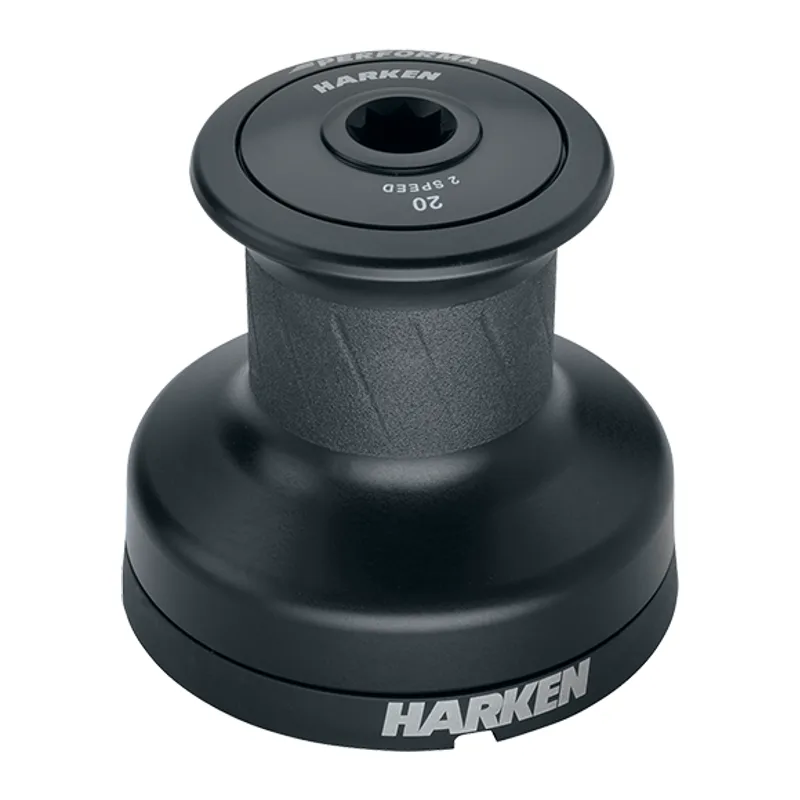 Harken 20.2PTP Performa Alum Plain Top Winch