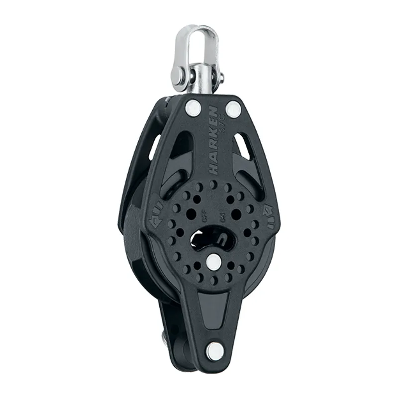 Harken 2136 57mm Carbo Ratchet Block with Becket