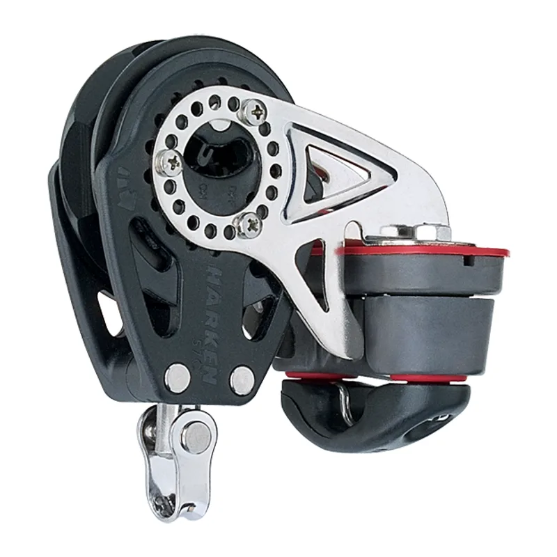 Harken 2138 57mm Carbo Ratchet Block with Cam Cleat
