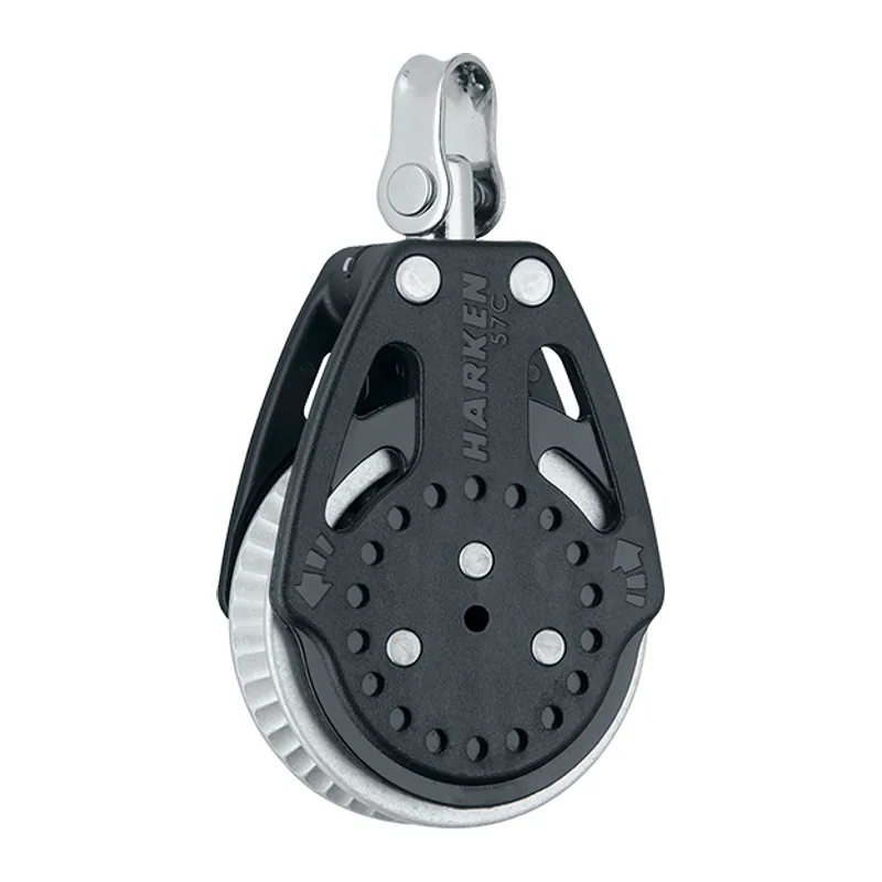 Harken 2168 57mm Carbo Ratchamatic Block - 2 x Grip