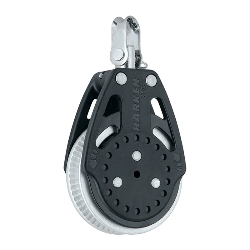 Harken 2177 75mm Carbo Ratchamatic Block - 2X Grip