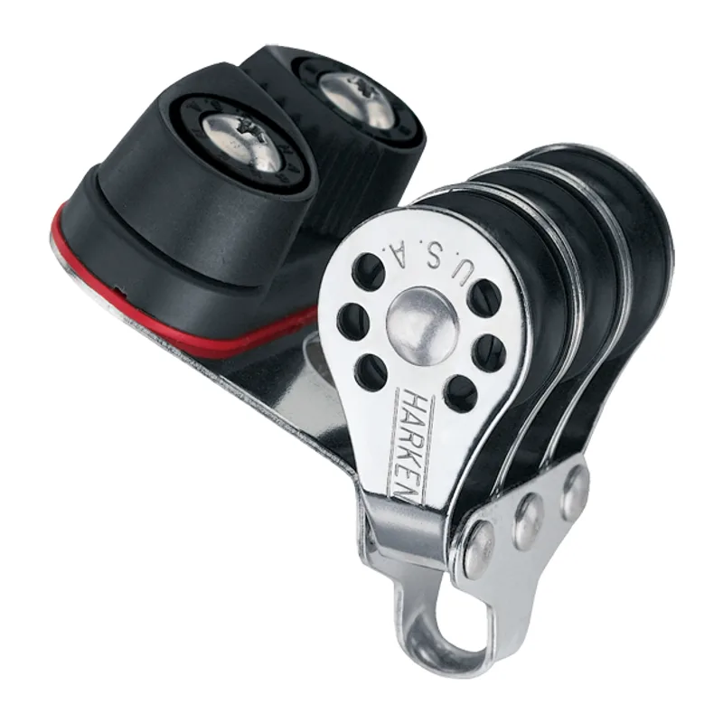 Harken 230 Triple Micro Block with Cam Cleat