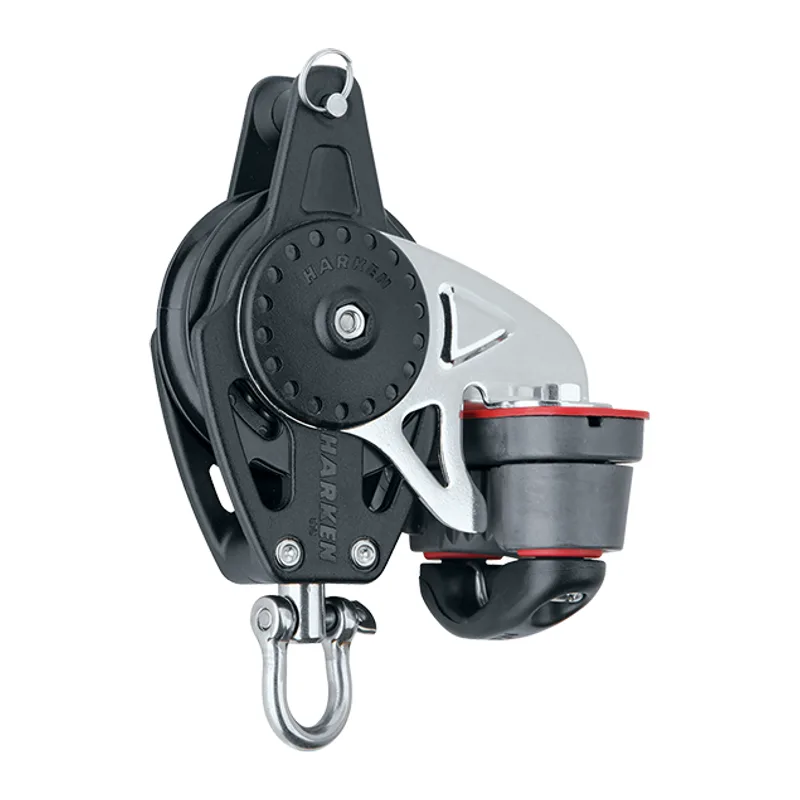 Harken 2616 57mm Carbo Block with Cam Cleat and Becket