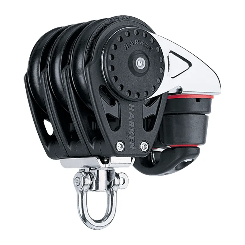 Harken 2617 57mm Triple Carbo Block with Cam Cleat