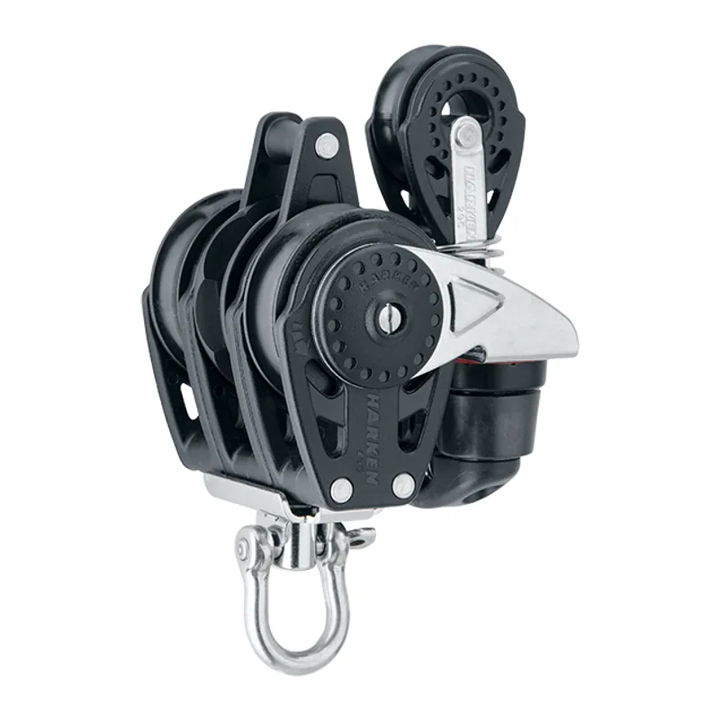 Harken 2619 40mm Triple Carbo Ratchet with Cam, Becket & 29mm Block