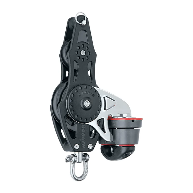 Harken 2624 57mm Carbo Fiddle with Cam Cleat & Becket