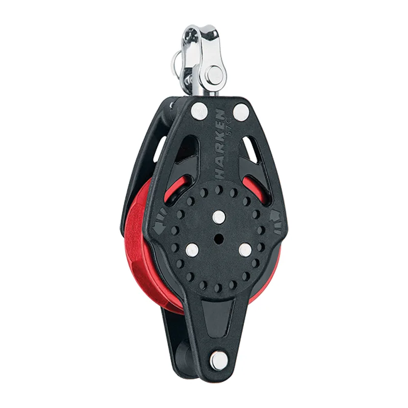 Harken 2626.RED 57mm Carbo Ratchamatic with Becket -Red