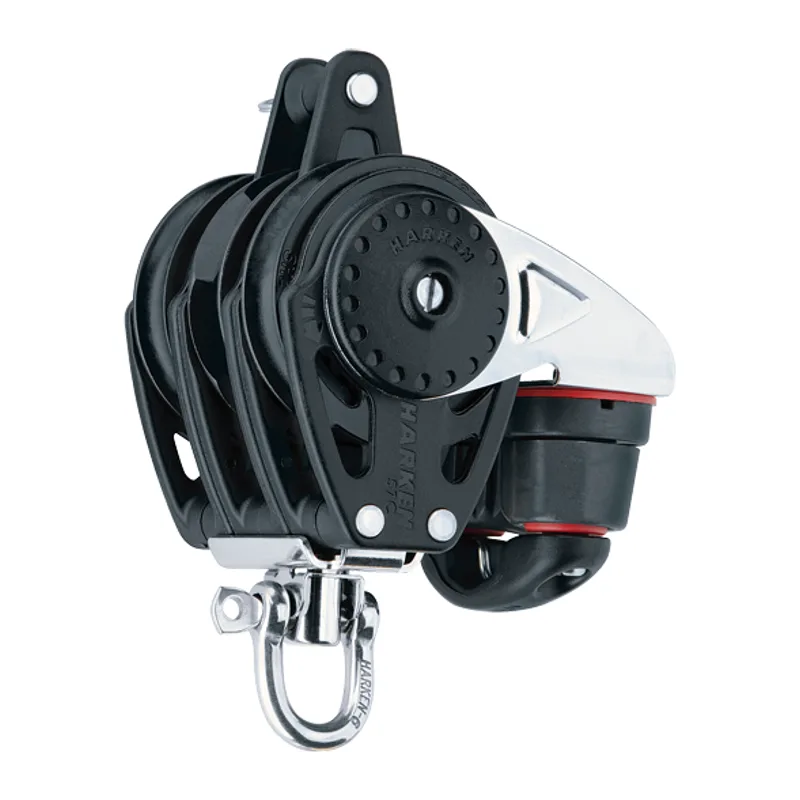 Harken 2630 57mm Triple Carbo Ratchamatic with Cam & Becket