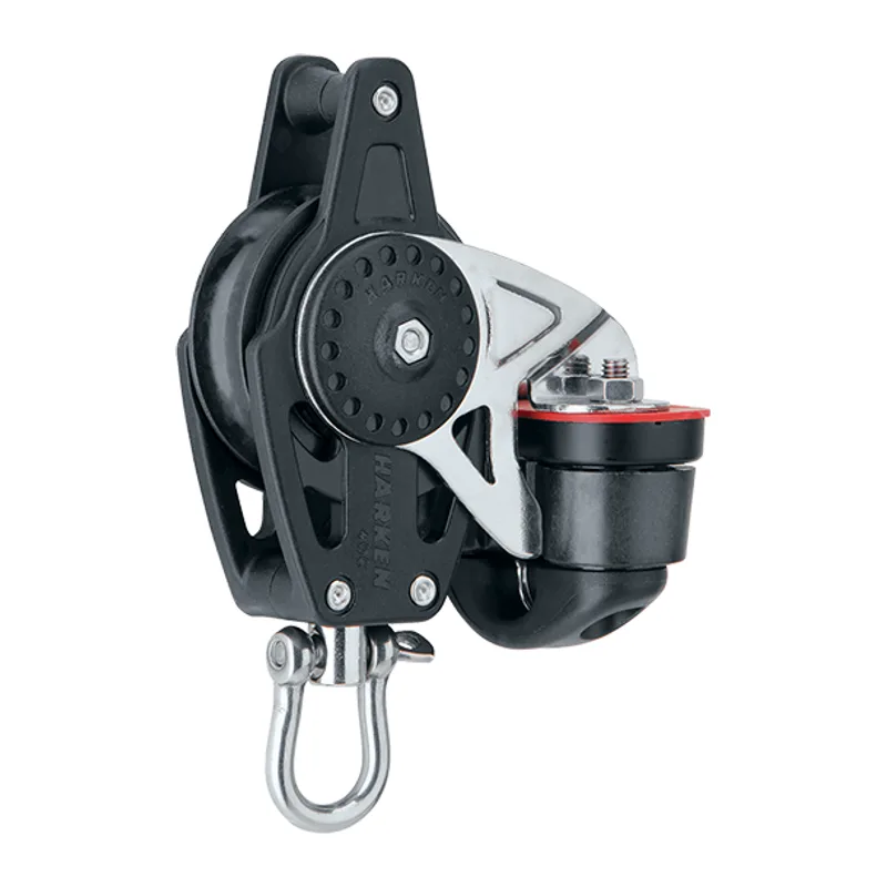 Harken 2646 40mm Carbo Block with Cam Cleat and Becket
