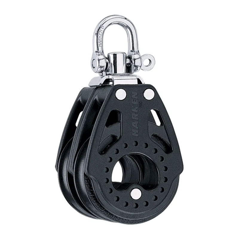 Harken 2662 75mm Double Carbo Block