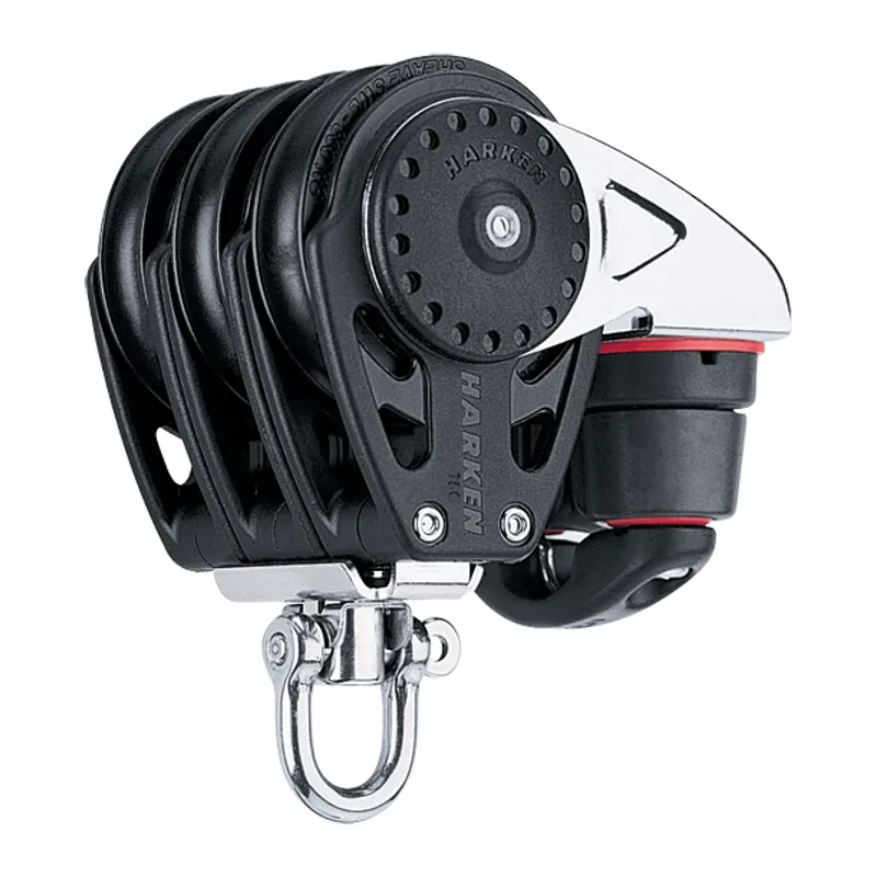 Harken 2668 75mm Triple Carbo Block with Cam Cleat