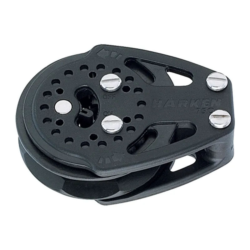 Harken 2672 75mm Carbo Ratchet Cheek Block