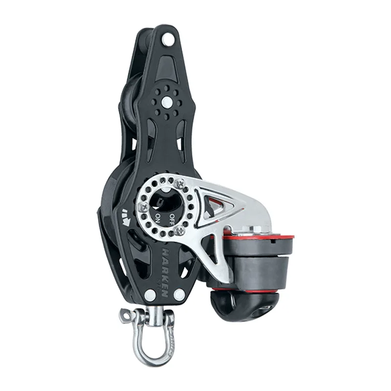 Harken 2676 57mm Carbo Fiddle Ratchet with Becket and 150 Cam