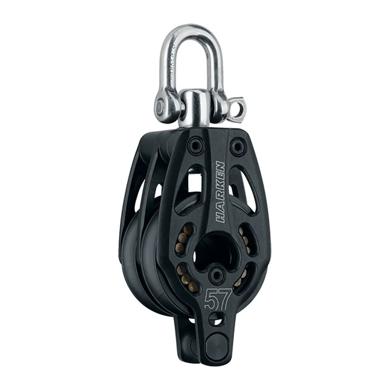 Harken 3218 57mm HL Double Block with Becket