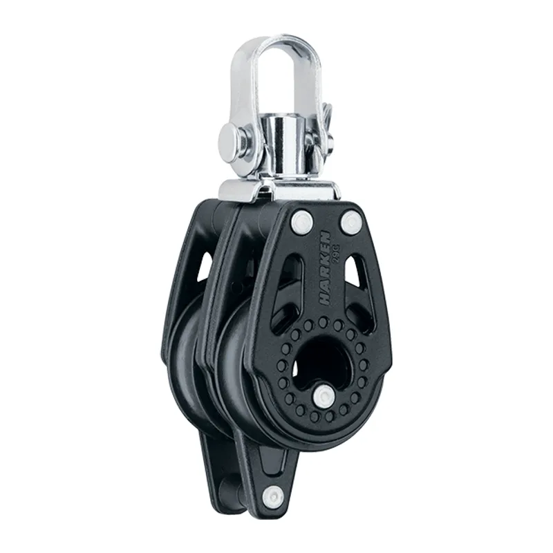 Harken 343 29mm Double Swivel Carbo Block with Becket