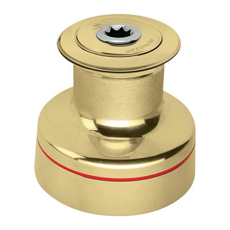 Harken 35.2PTBBB 35-2 SPD Plain Top Polished Bronze Winch