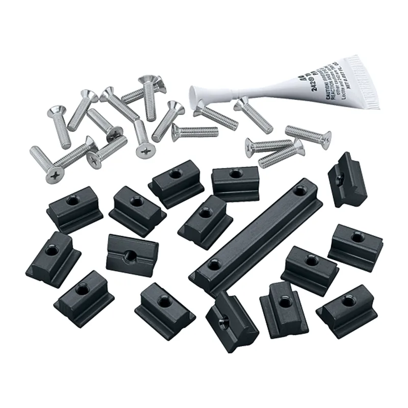 Harken 3819 System AA CB Track Mounting Kit - Flat