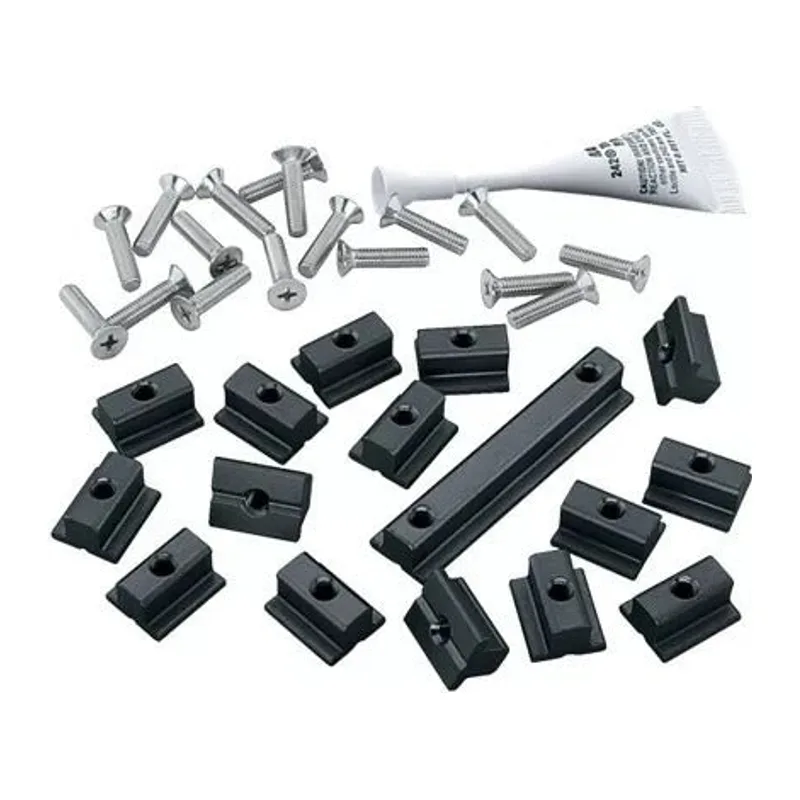 Harken 3820 System AA CB Track Mounting Kit - Wide Flat