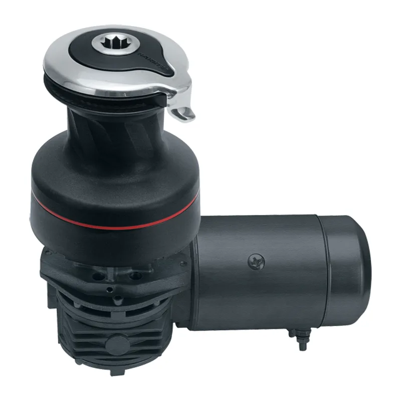 Harken 40.2STEA24HLM Radial 2 Spd Electric ST Alum Winch Horizontal Left Mount 24 Volt