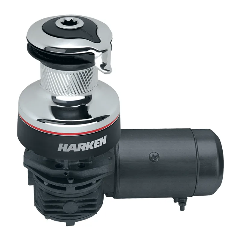 Harken 40.2STEC12H Radial 2 Spd Electric ST Chrome Winch Horizontal 12 Volt