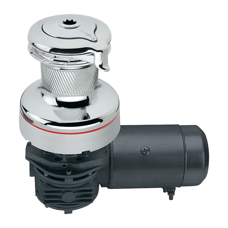 Harken 46.2STECCC12H 46 Self Tailing Electric 12V Chrome Horiz with DF Ctrl Box Winch