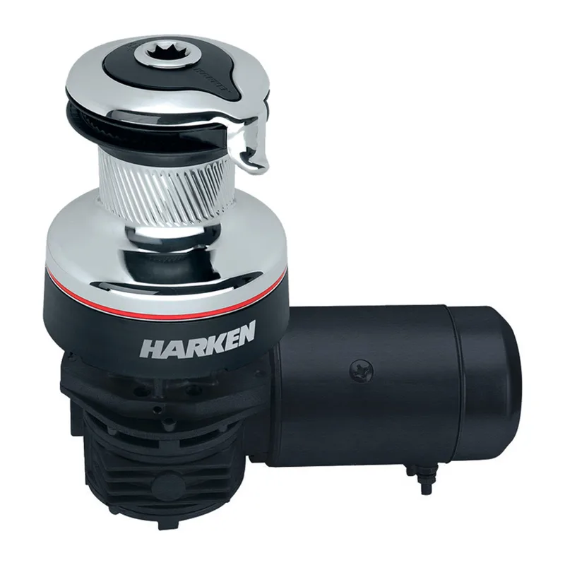 Harken 50.2STEC12H Radial 2 Spd Electric ST Chrome Winch Horizontal 12 Volt
