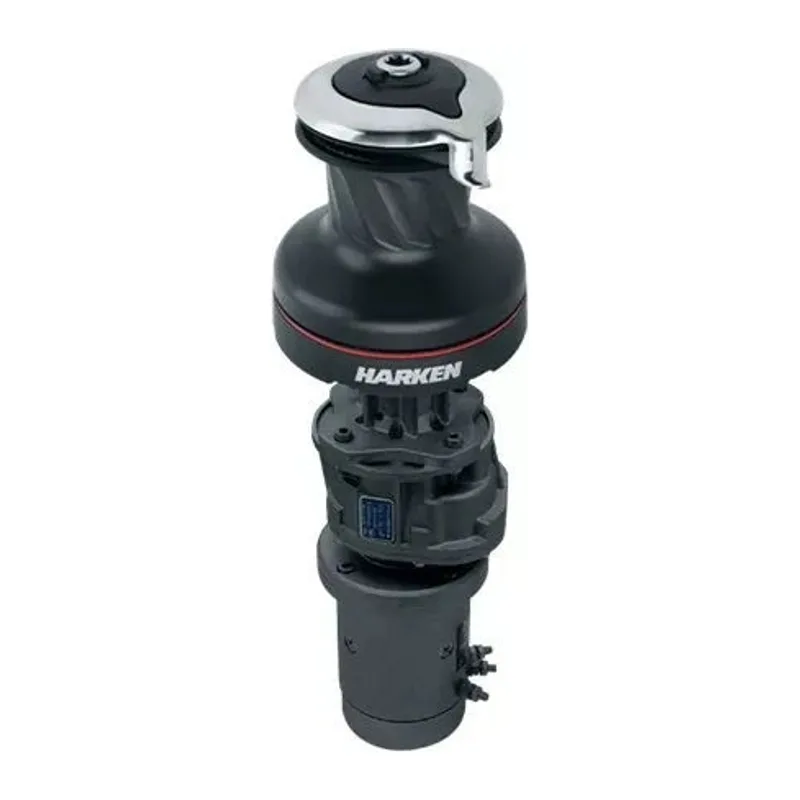 Harken 60.3STEA24V Radial 3 Spd Electric ST Alum Winch Vertical 24 Volt