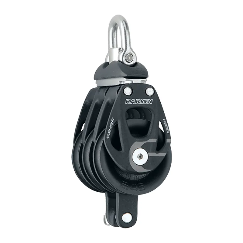 Harken 6241 45mm Element Triple Swivel Block with Becket
