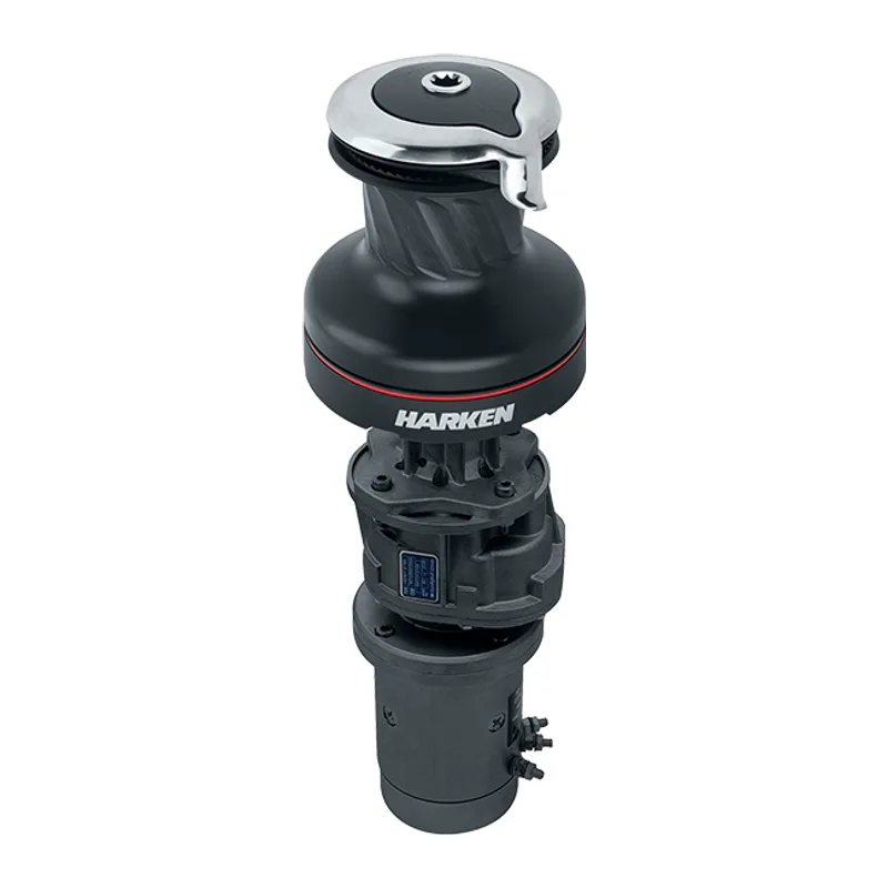 Harken 70.2STEA12V Radial 2 Spd Electric ST Alum Winch Vertical 12 Volt