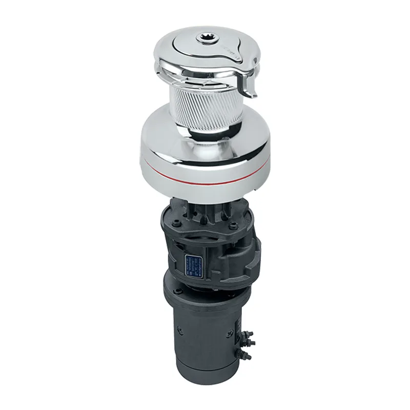 Harken 70.2STECCC12V 70-2SPD Self Tailing Electric 12V Chrome Vert with DF Ctrl Box Winch