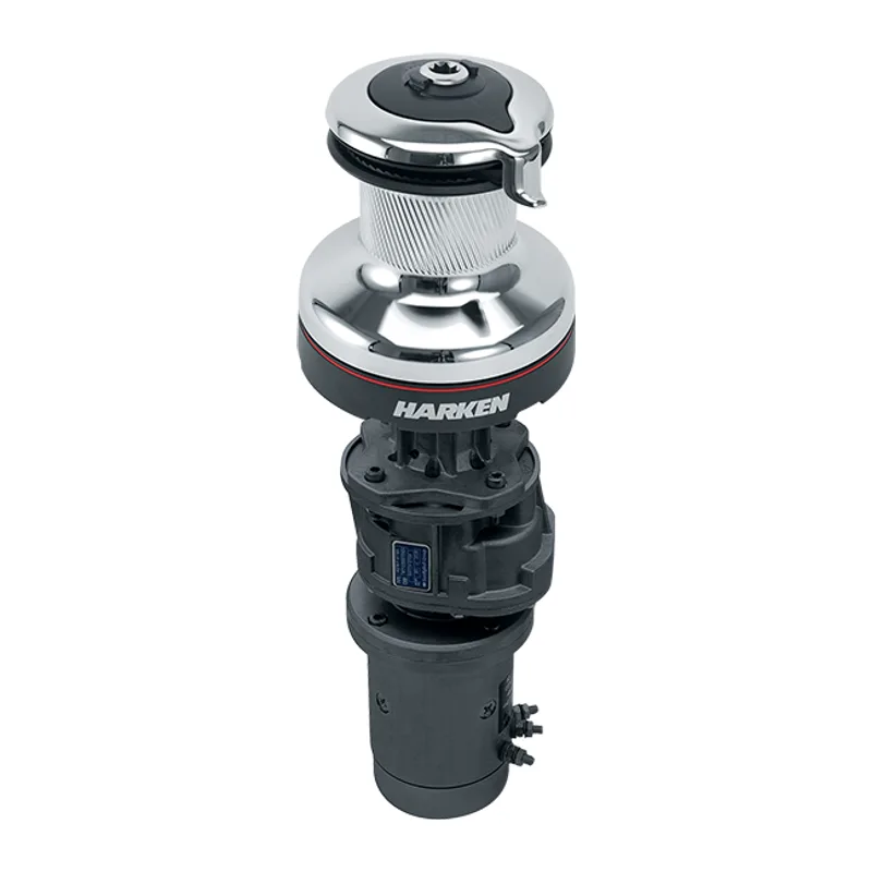 Harken 70.3STEC12V Radial 3 Spd Electric ST Chrome Winch Vertical 12 Volt