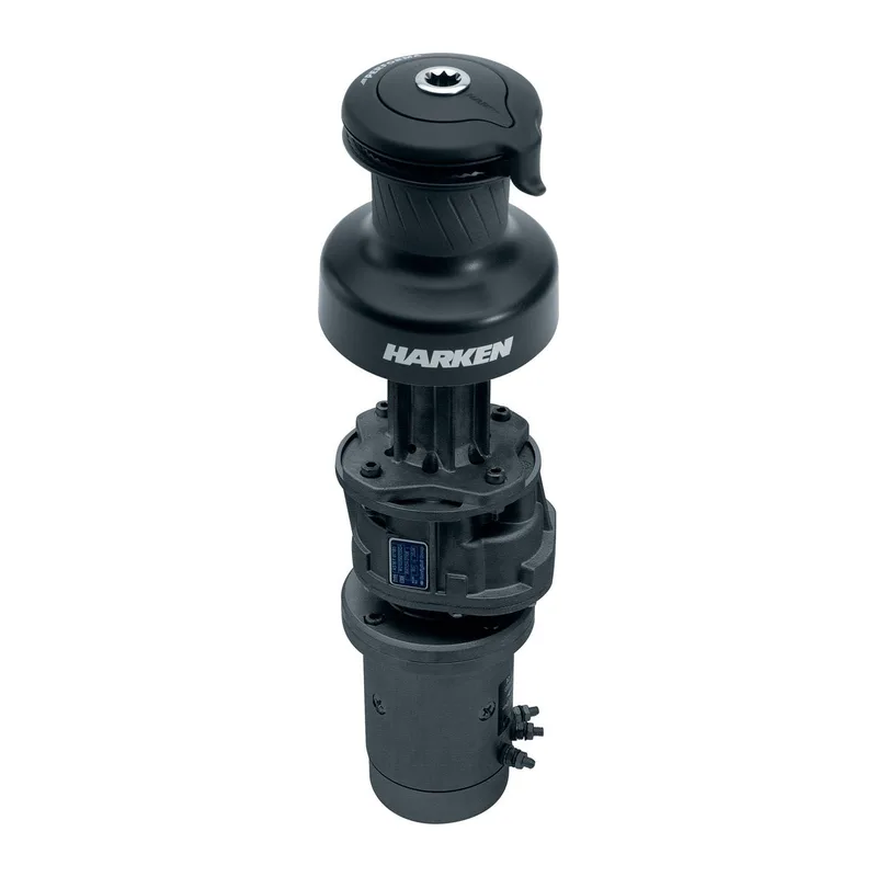Harken 70.3STEP12V Performa 2 Spd Electric ST Alum Winch Vertical 12 Volt