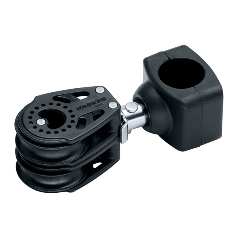 Harken 7405 40mm Carbo Stanchion Mount Double Lead