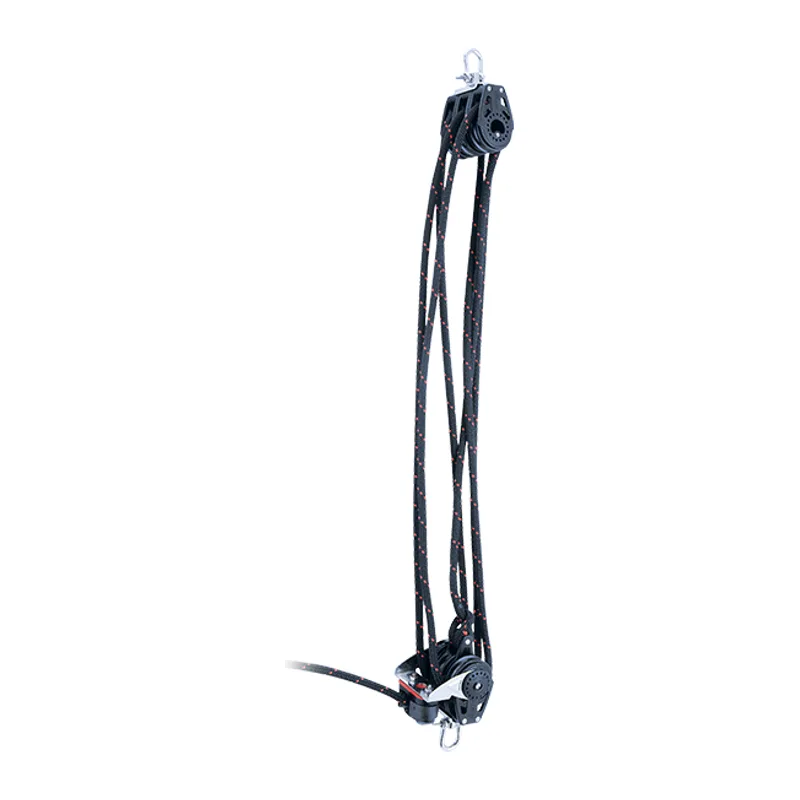 Harken 7502 VM Purchase System-6:1 SGL Ended 40MM Carbo