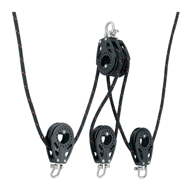 Harken 7505 VM Purchase System-4:1 DBL Ended 57MM Carbo