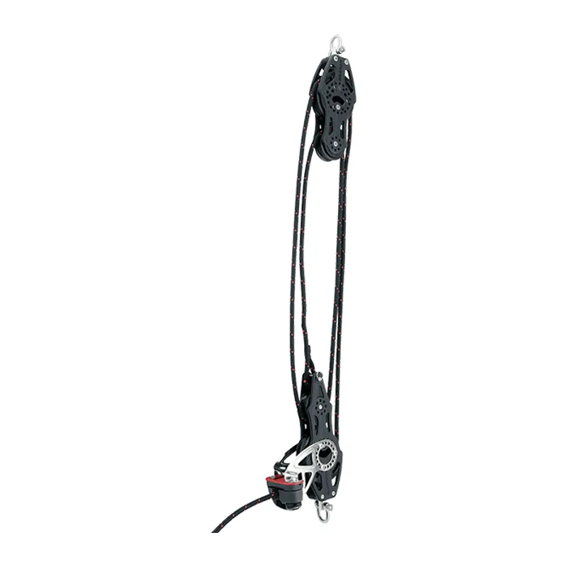 Harken 7508 VM Purchase System-4:1 SGL Ended 75MM Carbo