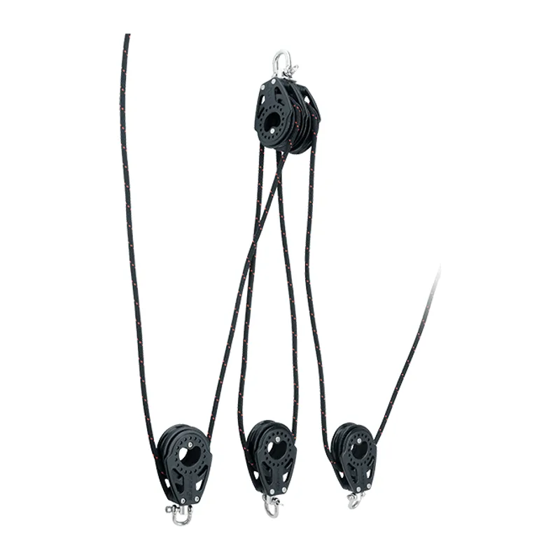 Harken 7509 VM Purchase System-4:1 DBL Ended 75MM Carbo