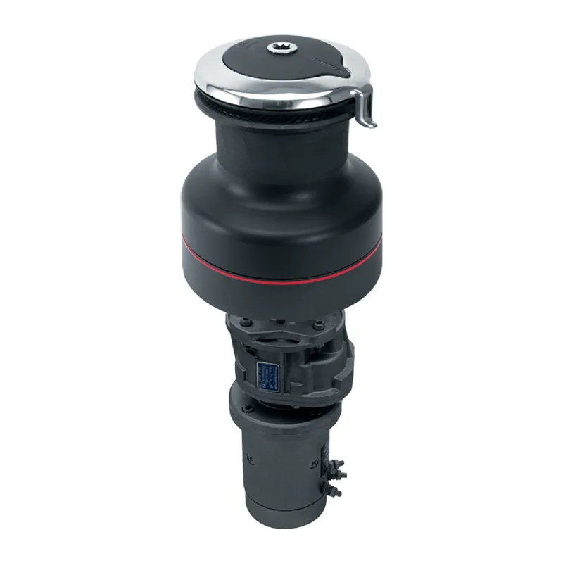 Harken 80.2STEA12V Radial 2 Spd Electric ST Alum Winch Vertical 12 Volt
