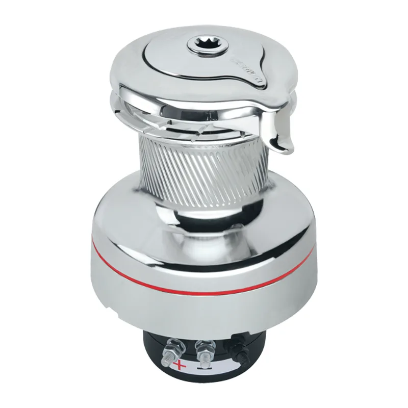Harken 900UPWCCC12 Unipower 12V All Chrome Winch with Accessories