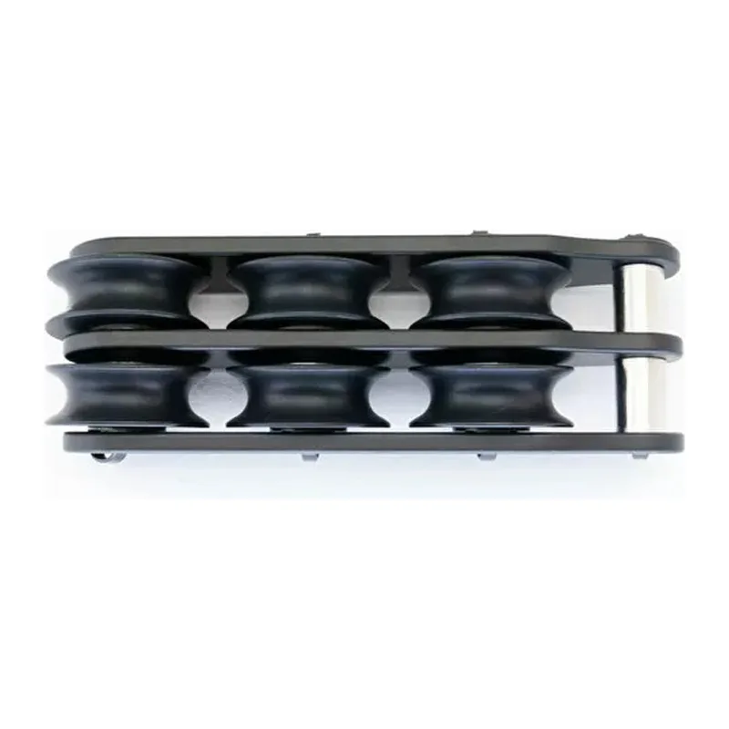 Harken 9017 50mm Double Big Boat Deck Organizer - 3 Sheave