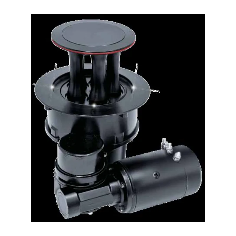 Harken CLR600EA24H 600 CLR Electric AL Mooring Horizontal Winch with 24V Dual Function Control Box
