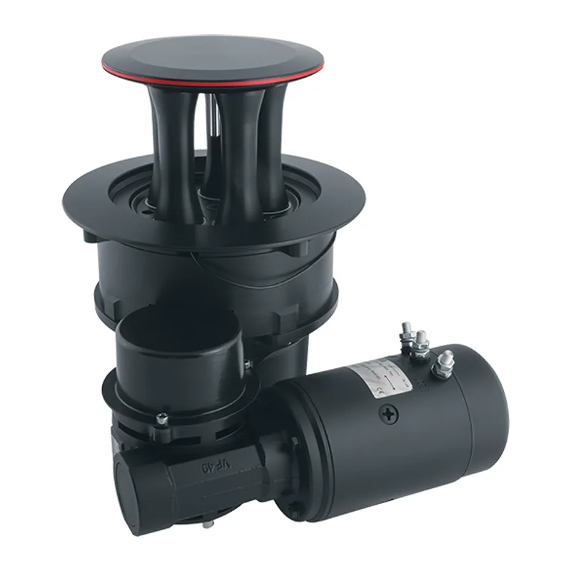 Harken CLR600EA12H 600 CLR Electric AL Mooring Horizontal Winch with 12V Dual Function Control Box