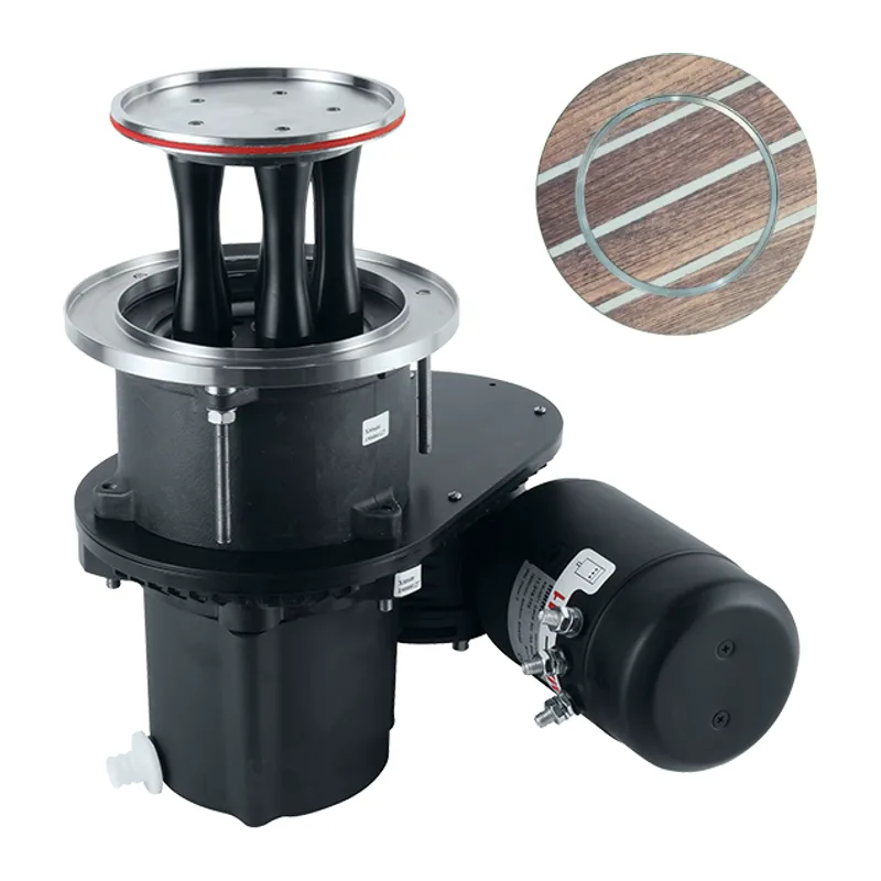 Harken CLR600ETC12H 600 CLR Electric Top Custom Mooring Horizontal Winch With 12V Dual Function Control Box