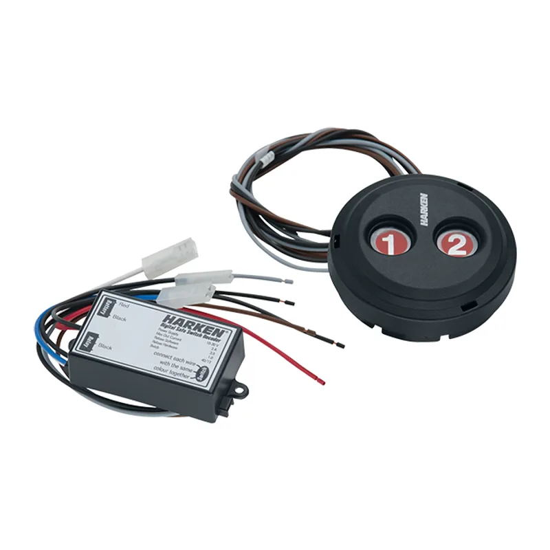 Harken DSDBK1-ND Digital System Switch AFT Black - Dual - Icon Version1 (1-2)